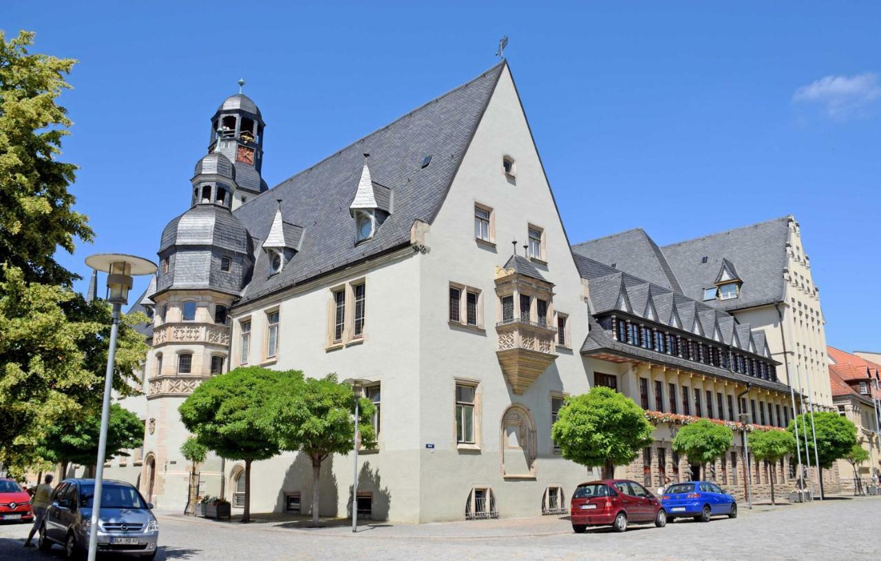 Ferienwohnung/ Ferienzimmer Asche Aschersleben Buitenkant foto